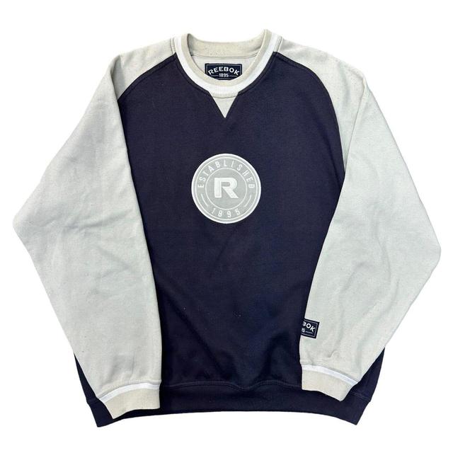 Reebok Men's Sweatshirt - Blue - L on Productcaster.