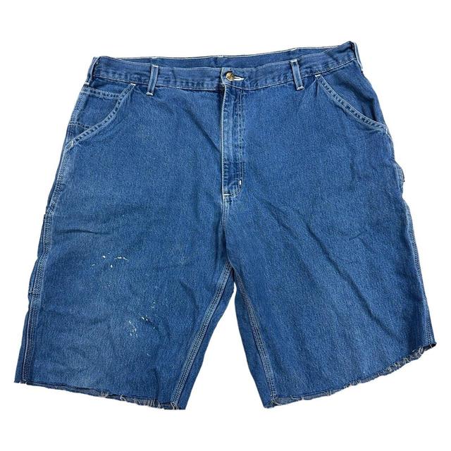 Carhartt Men's Shorts - Blue - 40" on Productcaster.