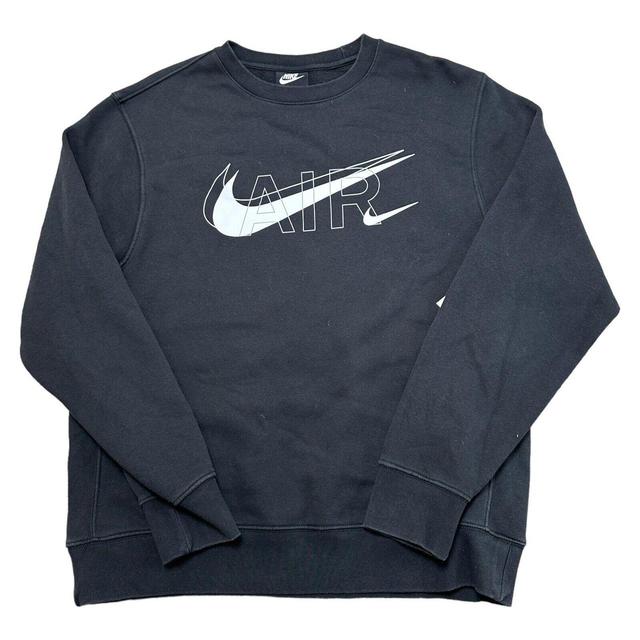 Nike Men's Sweatshirt - Black - M on Productcaster.