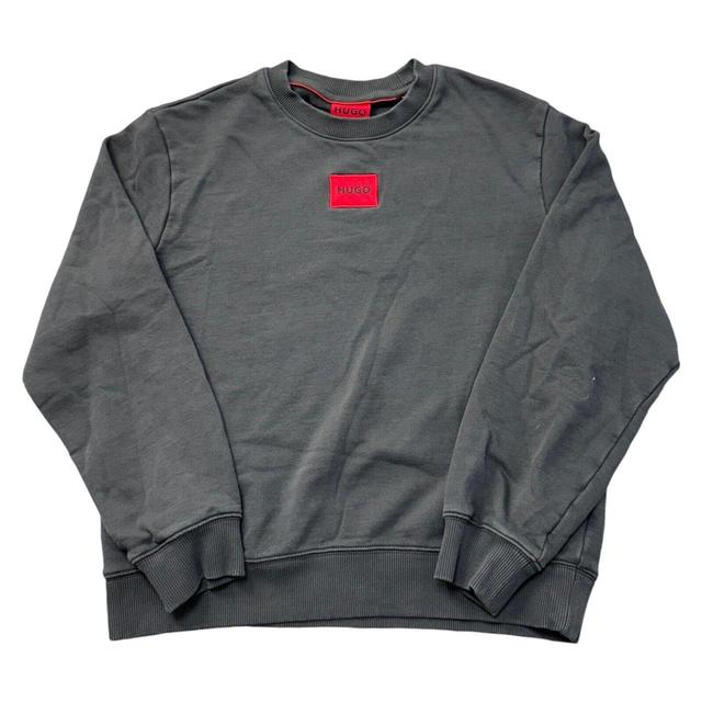 Hugo Boss Women's Sweatshirt - Grey - S on Productcaster.