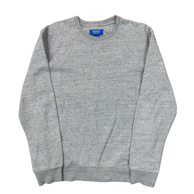 Adidas Men's Sweatshirt - Grey - S on Productcaster.