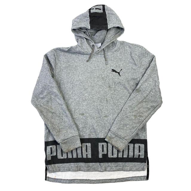 Puma Men's Sweatshirt - Grey - M on Productcaster.