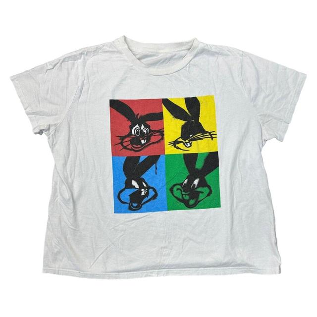 Vintage Men's T-shirt - White - XL on Productcaster.