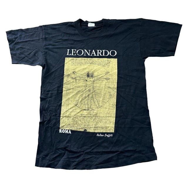 Vintage Men's T-shirt - Black - L on Productcaster.