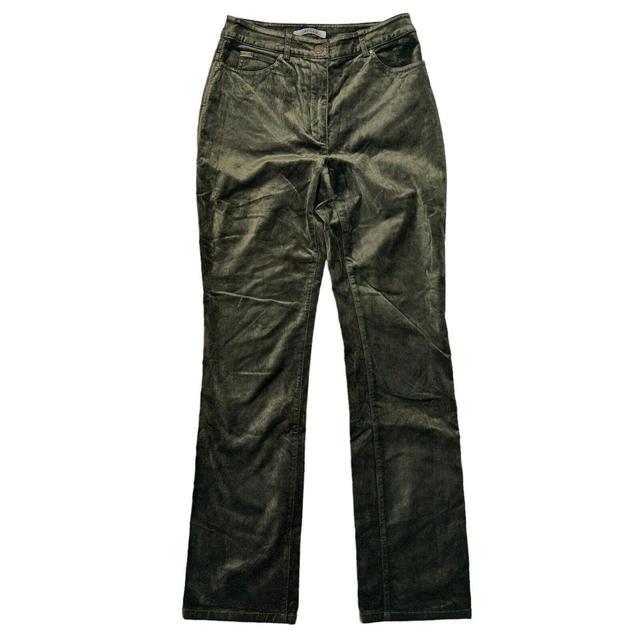 Jaeger Women's Trousers - Green - 26" on Productcaster.