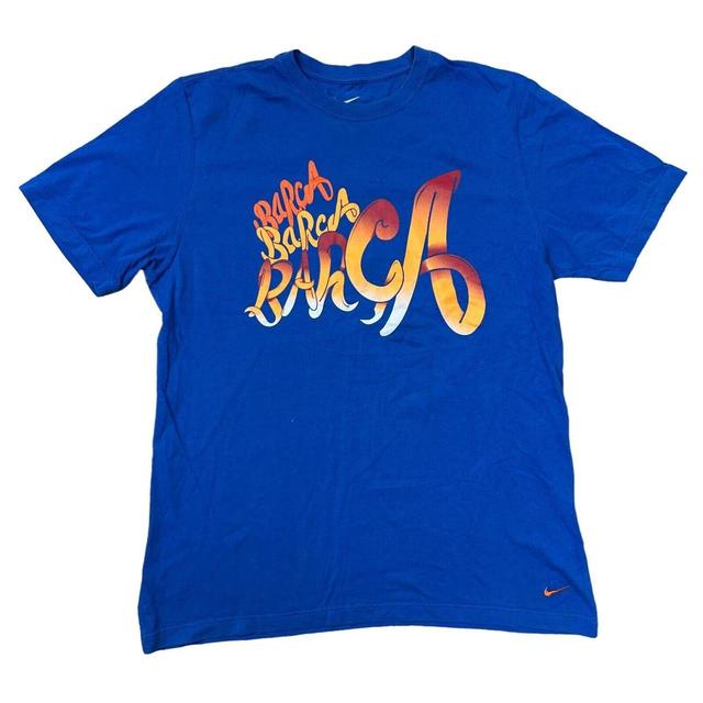 Nike Men's T-shirt - Blue - XL on Productcaster.