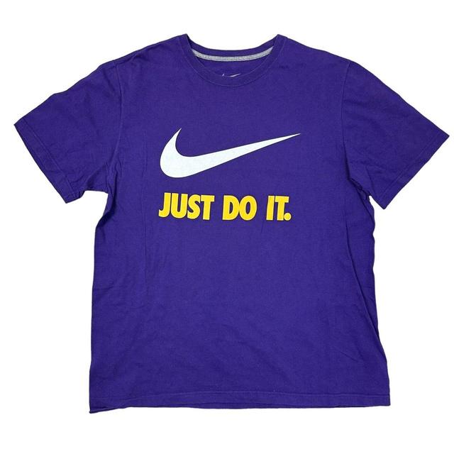 Nike Men's T-shirt - Purple - XL on Productcaster.