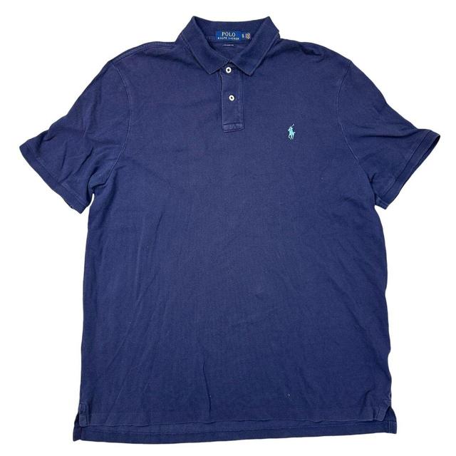 Polo Ralph Lauren Men's Polo shirt - Blue - XL on Productcaster.