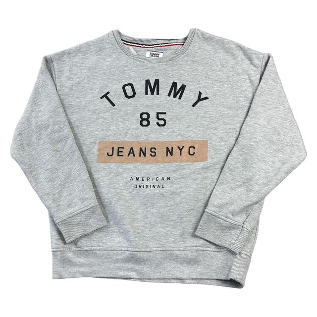 Tommy Hilfiger Women's Sweatshirt - Grey - S on Productcaster.