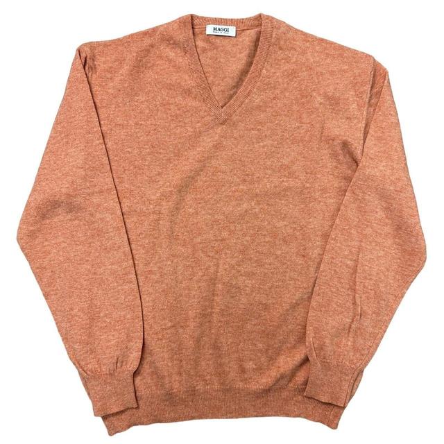 Vintage Men's Jumper - Orange - XL on Productcaster.