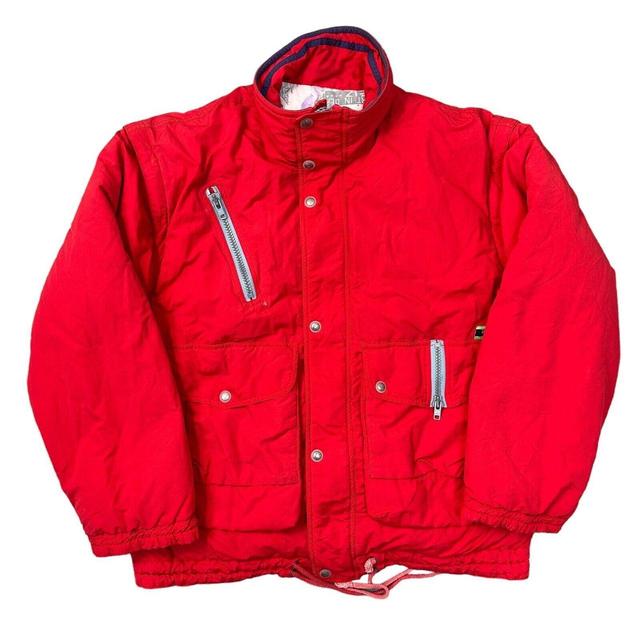 Vintage Men's Jacket - Red - XL on Productcaster.