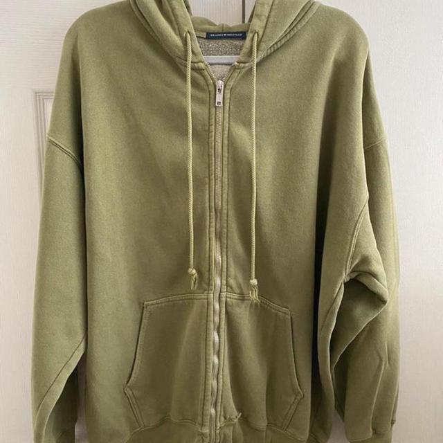 Brandy Melville Women's Hoodie - Green - One size on Productcaster.