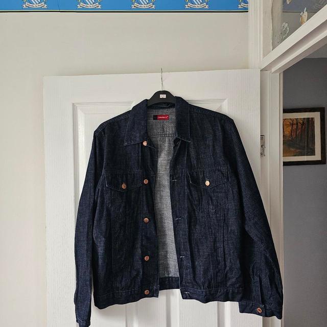 Men's Jacket - Blue/Navy - L on Productcaster.