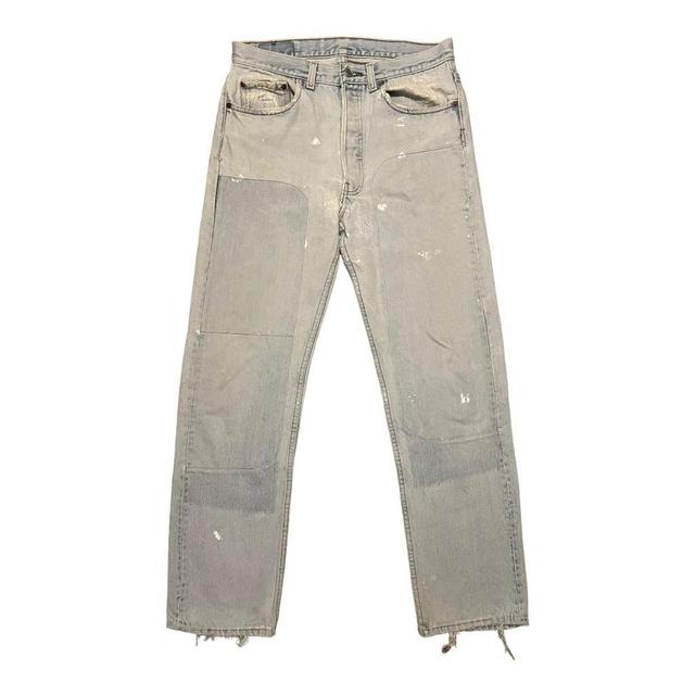 Levi's Men's Distressed Jeans - Blue - 31" on Productcaster.