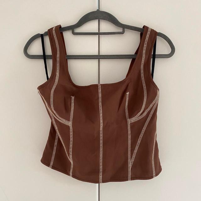 Missguided Women's Corset - Brown - 10 on Productcaster.