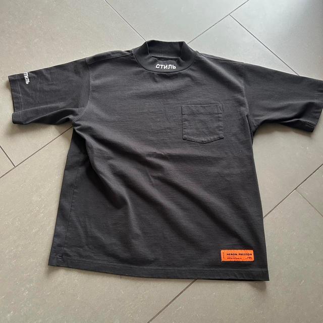 Heron Preston Men's T-shirt - Black - XL on Productcaster.