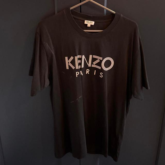 Kenzo Men's T-shirt - Black - L on Productcaster.