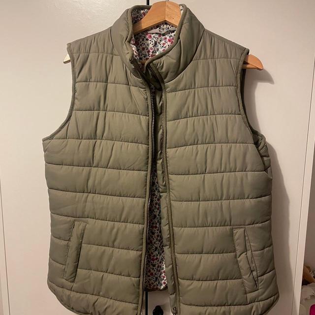 Sainsbury's TU Women's Gilet - Khaki/Green - UK 14 on Productcaster.