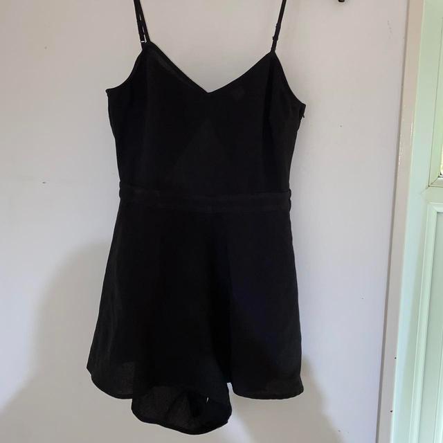 H&M Women's Playsuit - Black - UK 8 on Productcaster.