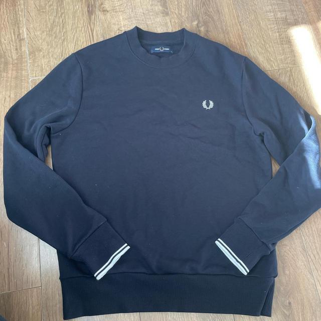 Fred Perry Men's Jumper - Navy - M on Productcaster.