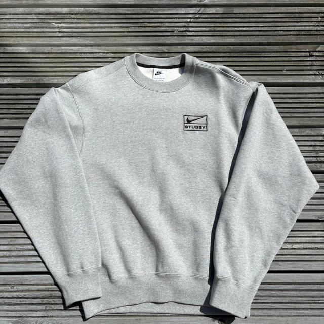 Stüssy Men's Sweatshirt - Grey - S on Productcaster.