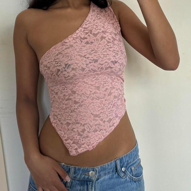 Women's Crop top - Pink - 6 on Productcaster.