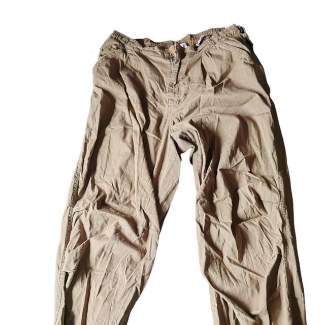 Bershka Women's Trousers - Khaki - UK 10 on Productcaster.