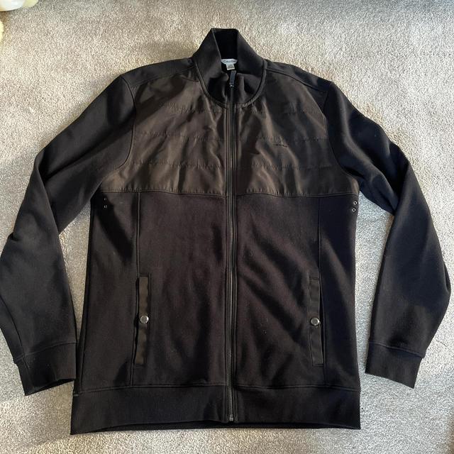 Calvin Klein Men's Lightweight Jacket - Black - L on Productcaster.