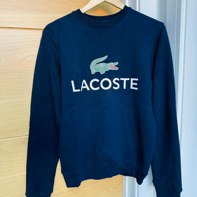 Lacoste Men's Sweatshirt - Navy - XS on Productcaster.