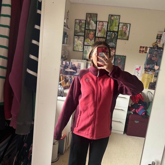 The North Face Women's Jacket - Burgundy/Pink - UK 10 on Productcaster.