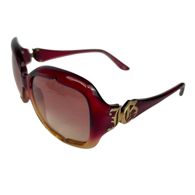 John Galliano Women's Sunglasses - Red/Orange on Productcaster.