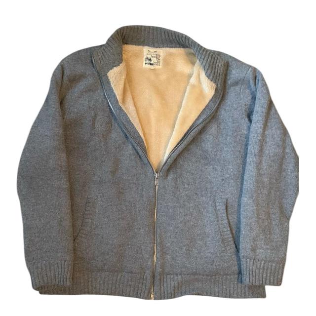 Vintage Men's Hoodie - Grey/Tan - XXL on Productcaster.