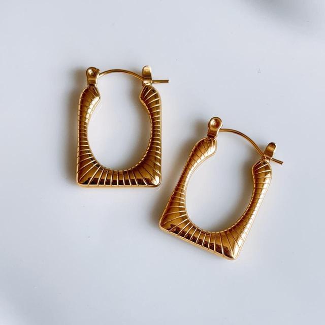 Women's Earrings - Gold/Silver on Productcaster.