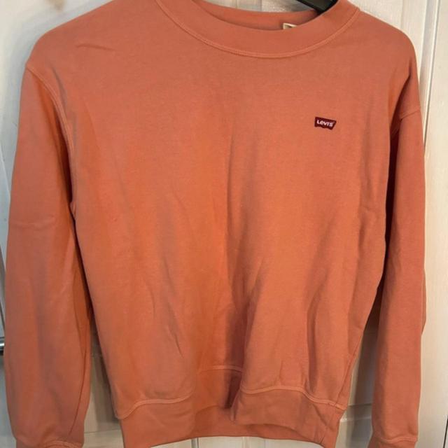 Levi's Women's Sweatshirt - Orange/Pink - XS on Productcaster.