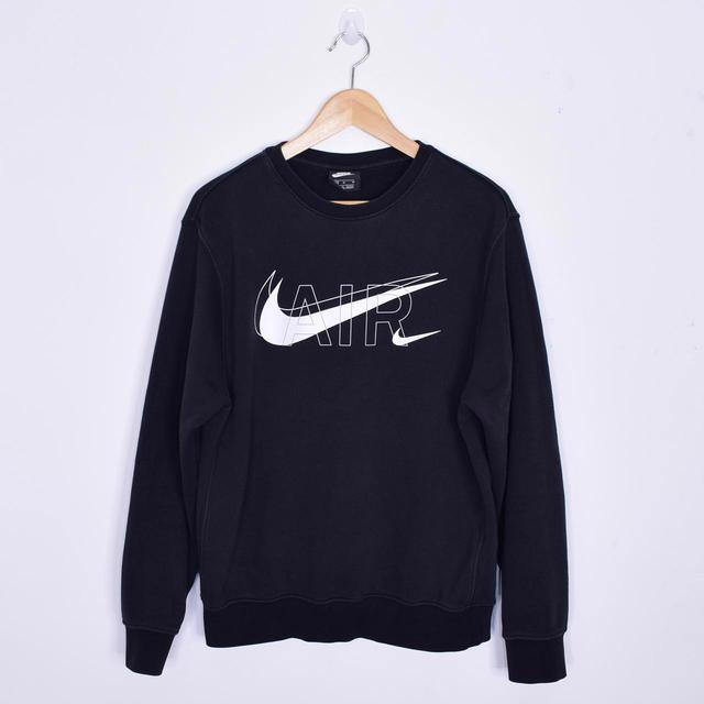 Nike Men's Sweatshirt - Black - M on Productcaster.