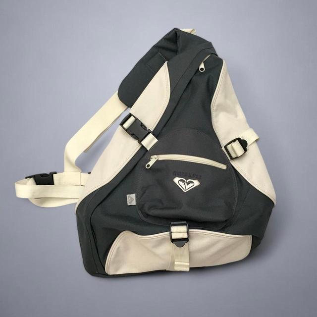 Roxy Men's Backpacks - Cream/Grey on Productcaster.