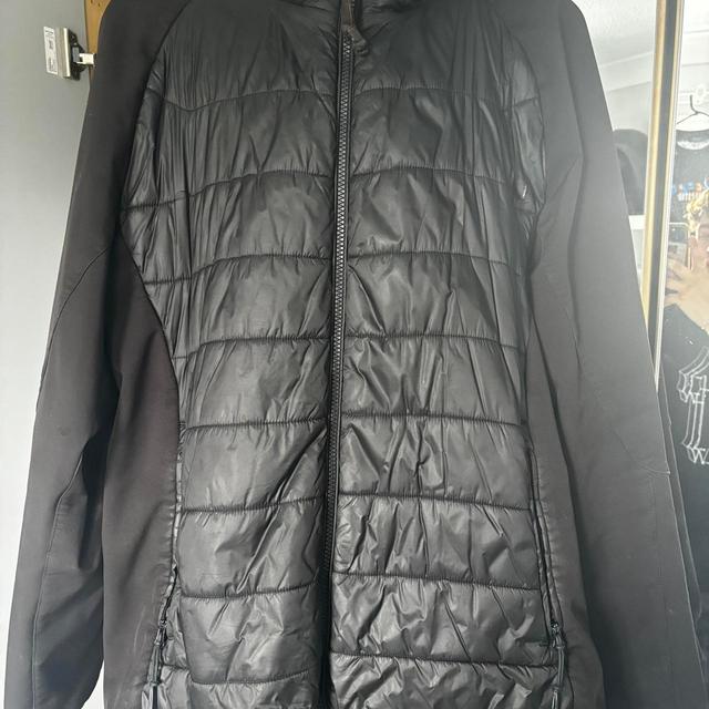 CP Company Men's Puffer Jacket - Black - M on Productcaster.