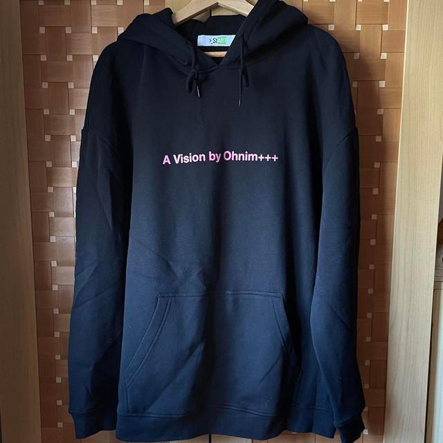 Women's Hoodie - Black/Multi - L on Productcaster.