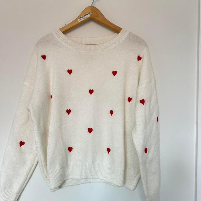 Women's Jumper - Cream - One size on Productcaster.