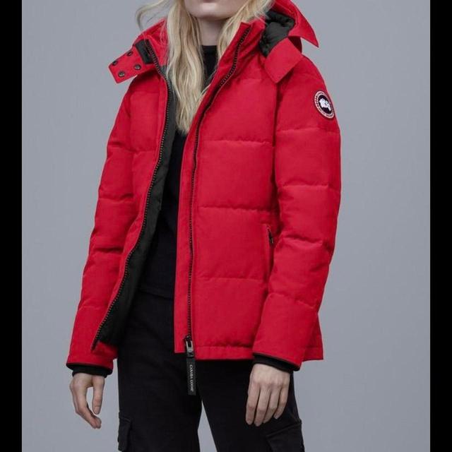 Canada Goose Women's Parka - Red - S on Productcaster.