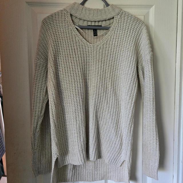 Primark Women's Jumper - Cream - 8 on Productcaster.