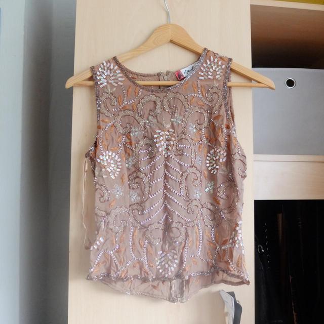 Women's Crop top - Brown/Multi - 6 on Productcaster.