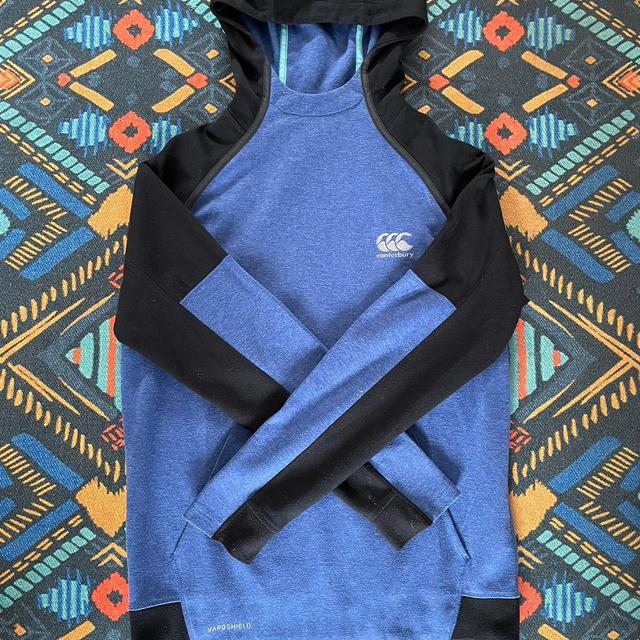 Canterbury Men's Hoodie - Blue - M on Productcaster.