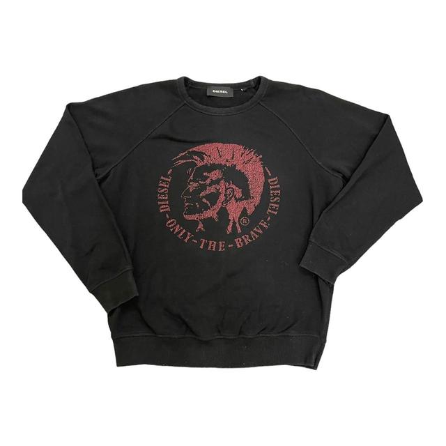 Diesel Women's Sweatshirt - Black - L on Productcaster.