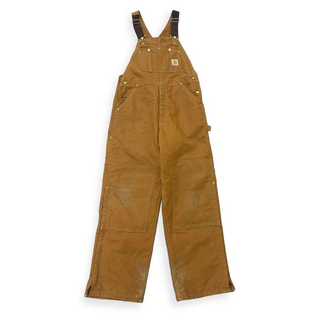 Carhartt Men's Dungarees - Brown - M on Productcaster.