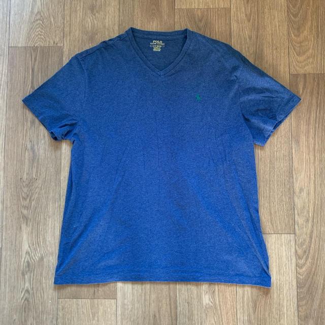 Polo Ralph Lauren Men's T-shirt - Navy - L on Productcaster.