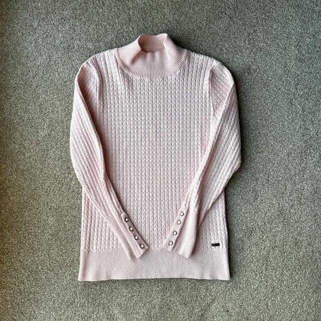 Dubarry Women's Jumper - Pink - 10 on Productcaster.