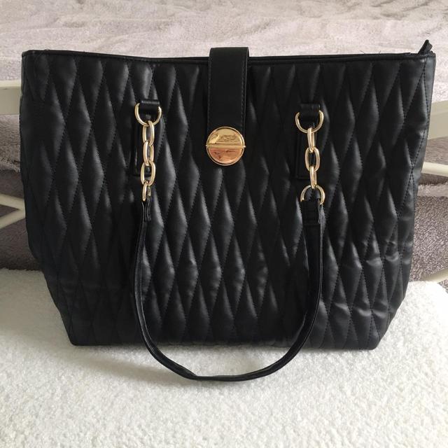 Primark Women's Casual Bag - Black/Gold on Productcaster.