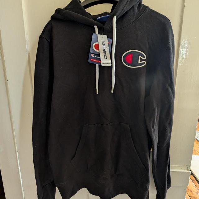 Champion Women's Hoodie - Black - M on Productcaster.