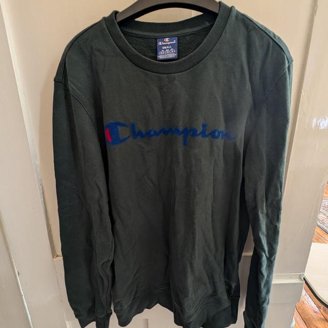 Champion Women's Sweatshirt - Green/Multi - S on Productcaster.